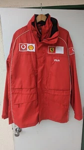 Fila Ferrari Scuderia Winter Team Jacket & Removable Vest 2002 Mens XL - Picture 1 of 10