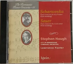 Xaver Scharwenka: The Romantic Piano Concerto 11 Lawrence Foster 1995 Pre-Owned - Foto 1 di 4