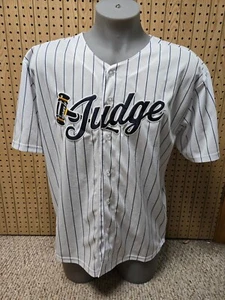 HAMMER OF JUDGE Yankees Jersey #99- Embroidered Patch #99 Mens Large - Picture 1 of 8