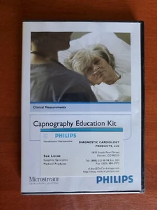 Capnography Education CD and Reference Cards by Philips - Picture 1 of 6