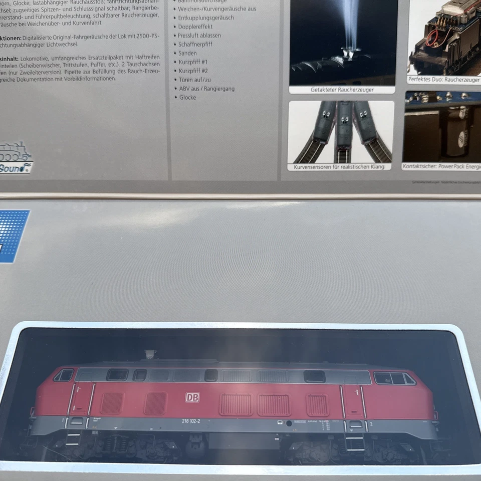 ESU H0 31026 Diesellok BR 218 102-2 der DB - digital DC, Sound - Bild 1 von 4