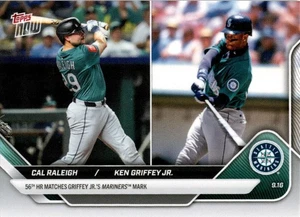 2025 Topps Now - Ken Griffey Jr, Cal Raleigh #398 /2751 BoxPP - Bild 1 von 2