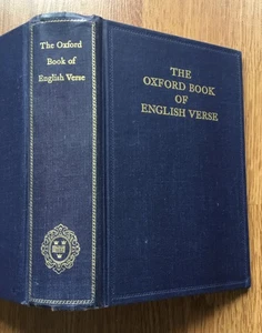 THE NEW OXFORD BOOK OF ENGLISH VERSE 1250-1918 Poetry Reference HC 1955 - Picture 1 of 7