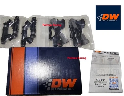 Inyectores de combustible de alimentación superior DeatschWerks 1000cc actualización 2007-21 WRX STi 2.5 turbo Foto 1 de 4