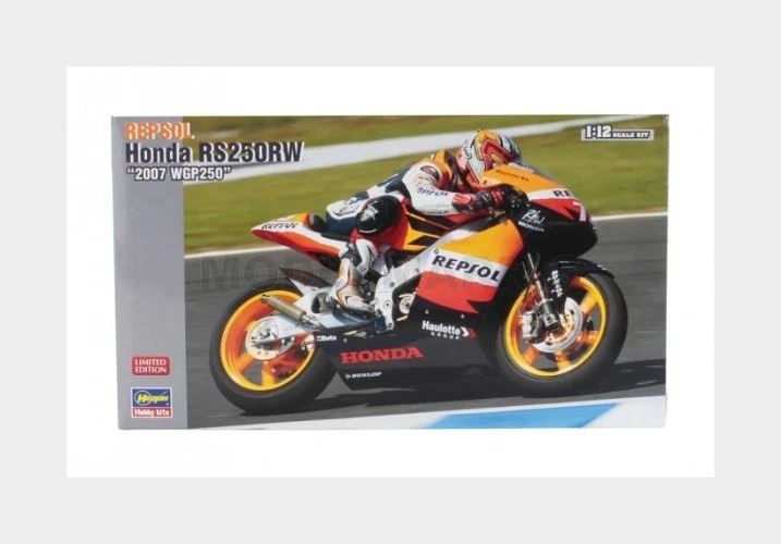 HASEGAWA 21769 HONDA - RS250RW TEAM REPSOL N 73 250cc SEASON 2007 SHUHEI AOYAMA  - Immagine 1 di 1