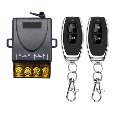 Neu 433MHz Funk-Fernbedienungsschalter DC 5-80V 1Ch Relais-Empfängermodul - Bild 1 von 4