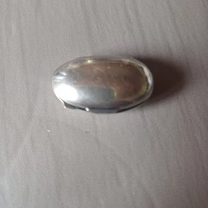 Petite Boîte À Pillule En Argent - Foto 1 di 6