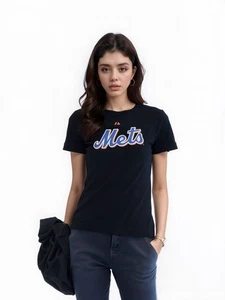 MLB T-Shirt New York Mets 2008 David Wright 5 Frauen L Baseball Sportswear - Bild 1 von 5