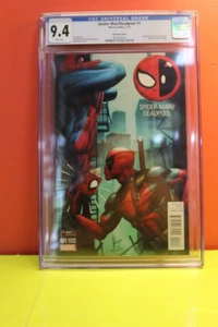 Marvel Comics Spiderman/ Deadpool #1 Gamestop Edition 9.4 CGC Universal Grade - Picture 1 of 10
