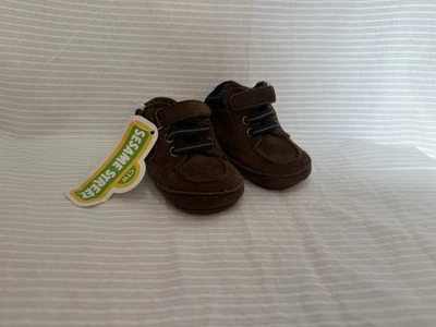 复古 2000 年代芝麻街婴儿 1 码鞋弹性/肩带闭合 — 第 1/4 张图片