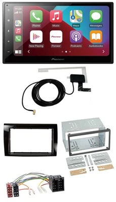 Pioneer USB Bluetooth DAB MP3 2DIN Autoradio für Fiat Bravo (ab 2007) - Bild 1 von 4