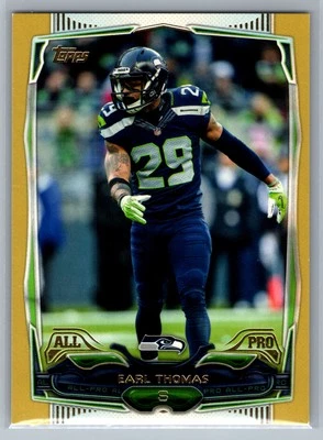 Earl Thomas 2014 Topps Gold 1743/2014 #283 Seattle Seahawks - Image 1 of 2