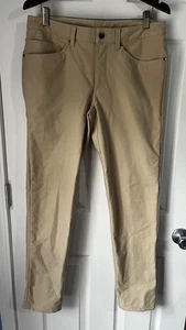 PANTALÓN LULULEMON ABC SLIM FIT UTILITECH TRENCH TALLA 32 Beige Tostado - Imagen 1 de 21