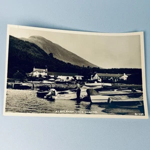 ALTE POSTKARTE BALMAHA LOCH LOMOND JB WHITE DUNDEE ECHTFOTO VERÖFFENTLICHT - Bild 1 von 2