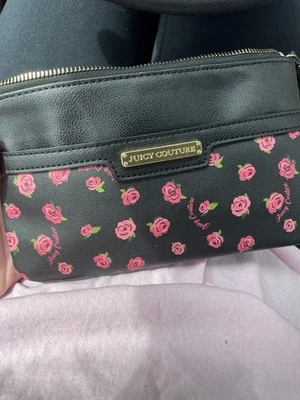 Juicy Couture Vintage Wristlet Pouch Wallet With Zipper - Image 1 of 4