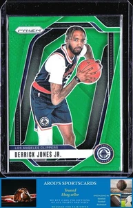 2024-25 Panini Prizm *Derrick Jones Jr. **Card #34** GREEN PRIZM - Picture 1 of 2