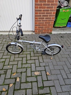 Seasure Faltrad 16 Zoll 6-Gang kompakt leicht Commuter silber - Bild 1 von 4