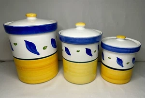 Williams Sonoma Tournesol 3er Set Kanister Behälter Portugal - Bild 1 von 7