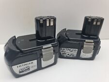 Hitachi 18v Pod Style Battery x2 - 3Ah + 4Ah - Used