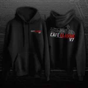 For Moto Guzzi V7 Fans – Moto Animals Illustration Hoodie - Picture 1 of 29