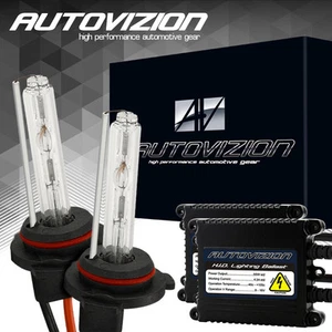 55W 9005/HB3 Low Beam HID Headlight Conversion Kit Slim Ballasts Xenon Bulbs 8k - Picture 1 of 12