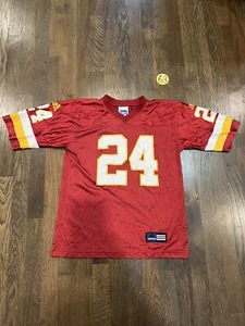 🔥 Washington Redskins CHAMP BAILEY Jersey ADIDAS Youth  Large Jersey white 🔥 - Picture 1 of 6