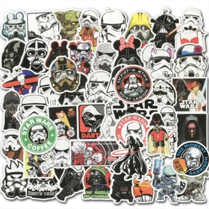 100x Vinyl Star Wars Stickers Bomb Car Laptop Skateboard Luggage Graffiti Decals - Picture 1 of 12