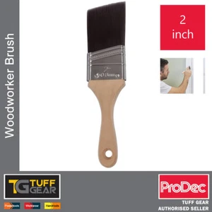 Cepillo para trabajador de la madera barniz pintura en ángulo corte en ProDec 2" pulgadas 50 mm comercio - Imagen 1 de 6