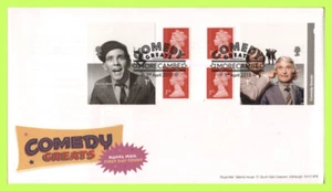 G.B. 2015 Comedy Heft Briefmarken u/a Royal Mail Ersttagsbrief, Morcambe - Bild 1 von 1