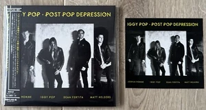 Iggy Pop • Post Pop Depression Japan CD w Promo Sticker & OBI Queens Stone Age - Picture 1 of 3