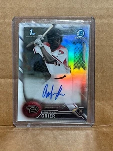 Anfernee Grier 2016 1st Bowman Chrome Auto Refractor /499 CDA-AG - Picture 1 of 2