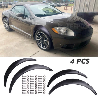 Kit de arcos de rueda de carrocería ancha 80 cm+90 cm para guardabarros Mitsubishi Eclipse 3,5" Foto 1 de 4
