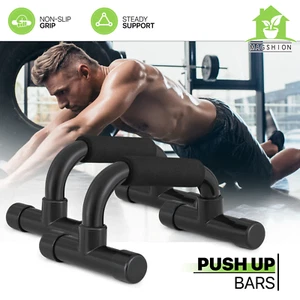 Paar Push Up Bars Krafttraining Griffe Ständer Armbrust für Fitness Training - Bild 1 von 11