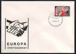 EUROPA CEPT - LIECHTENSTEIN - VADUZ / 1962 FDC COVER (ref 6722a) - Picture 1 of 1