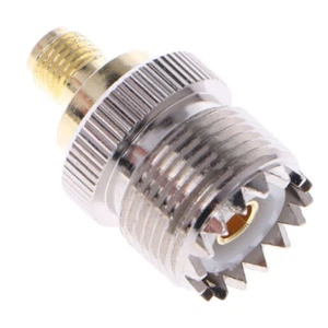 1Pc M Type Female SL16-K/SMA-K to SO-239 PL259 Female RF Adapter ConnectorA_ln - Zdjęcie 1 z 12