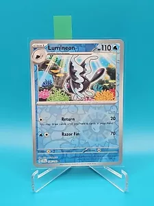 Lumineon - 036/142 - Holograma inverso - SV07: Corona estelar - Juego de cartas coleccionables Pokémon - Imagen 1 de 2