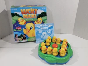 Pressman Lucky Ducks Moving Matching Shape & Color Game Working & Complete - Picture 1 of 7