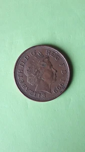 1 Münze Großbritannien  Two Pence 1999 gelaufen "gut" - Bild 1 von 2