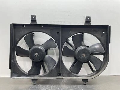 2003 Nissan Maxima OEM Engine Radiator Dual Cooling Fan Assembly 77K 2002 - Image 1 of 4