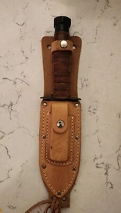 US VIETNAM ERA PILOT SURVIVAL FIGHTING KNIFE JAPAN MM3-72 FIXED BLADE - Picture 1 of 12