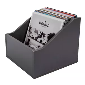 Record Box - Vinyl Record Storage - 12" Schallplatten Aufbewahrung ... Dark Grey - Bild 1 von 5