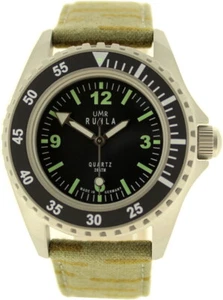 UMR RUHLA Kampfschwimmer Uhr 13-01 NVA Textil Band Kaliber 13 Herren Taucher - Bild 1 von 12