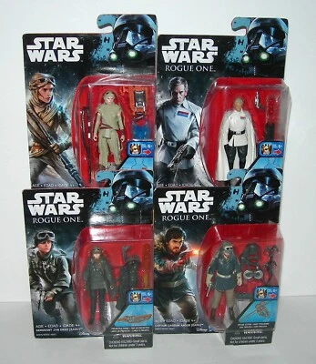 Star Wars 3.75" Rogue One + Rey (Jakku) Figure Collection - NINMP - Image 1 of 4