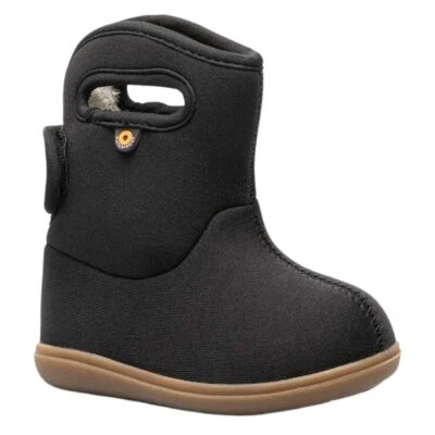 Bogs Baby Bogs II Solid Kid's Baby Boots, Black Multi, T7 - Image 1 of 4