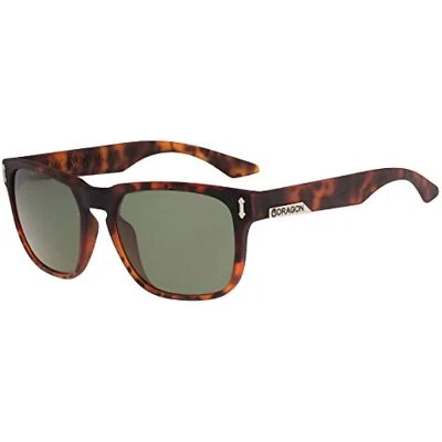 NEW Dragon DR MONARCH LL 226 Matte Tortoise Sunglasses with G15 Luma Lens - Image 1 of 2