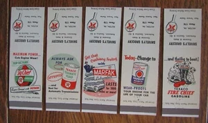 TEXACO GAS STATION MATCHBOOK SET: SHIVELY'S GROCERY (MILTON, PENNSYLVANIA) -F24 - Picture 1 of 2