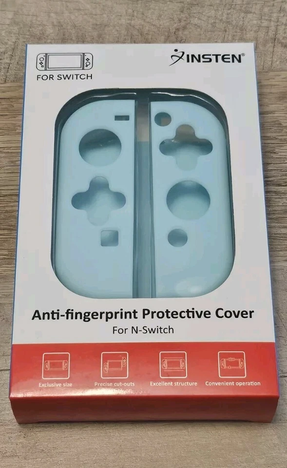 INSTEN Anti-fingerprint Protective Cover For N-Switch & Joy Hyacinth Blue - Image 1 of 3