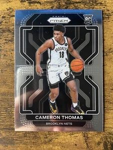 2021-22 Prizm Cameron Thomas Rookie Karte (RC) #297 Brooklyn Nets - Bild 1 von 2