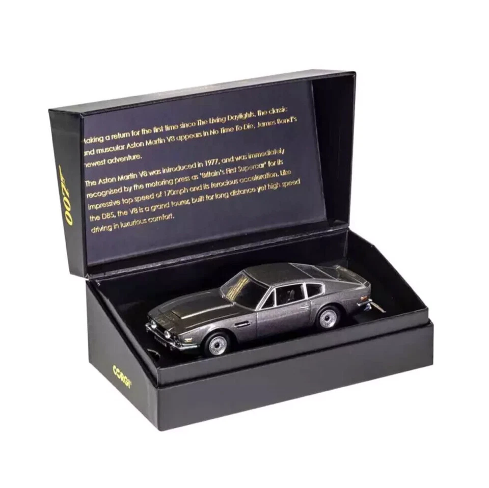 Corgi Classics 1/36 James Bond's 1987 Aston Martin V8 Vantage " nessun tempo da