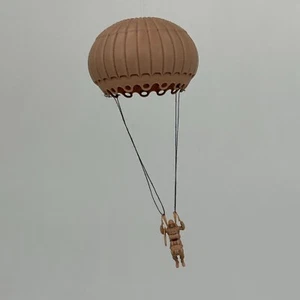 1/72 Scale Resin Model Parachuting Paratrooper Tabletop Unpainted Miniature - Picture 1 of 15